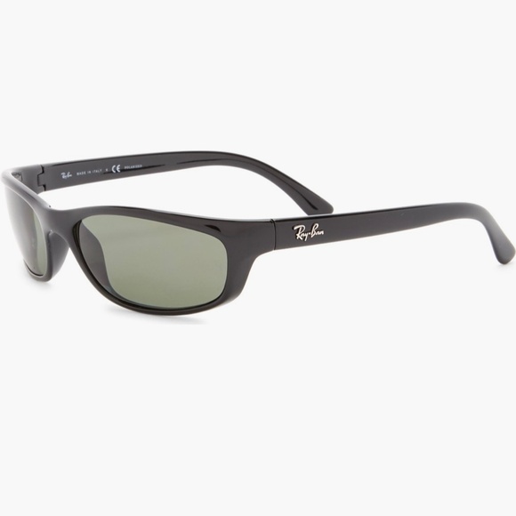 Ray-Ban ® RB4115 Pillow Polarized Rectangle Sunglasses MADE IN ITALY - Picture 3 of 7